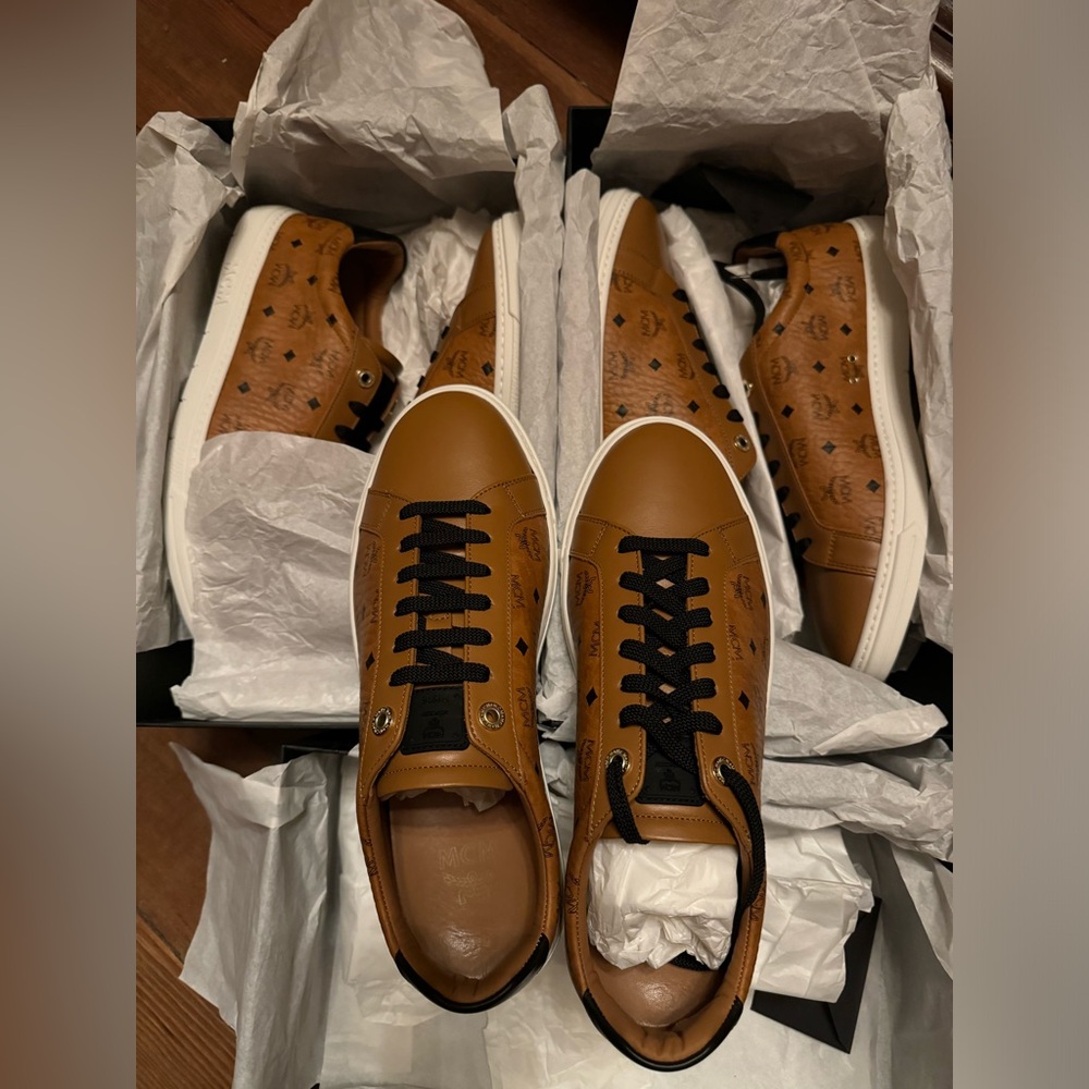 💯GUARANTEED AUTHENTIC MCM SNEAKERS FOR MEN 🥀🥀FIRM PRICE🥀🥀